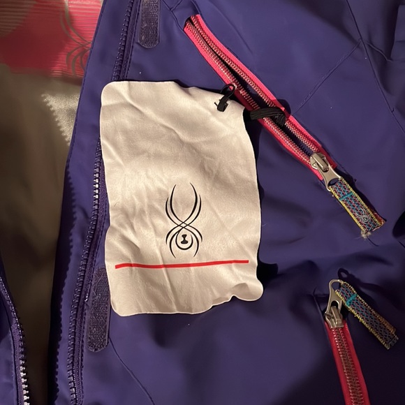 Girls Spyder Ski Jacket - Picture 6 of 7